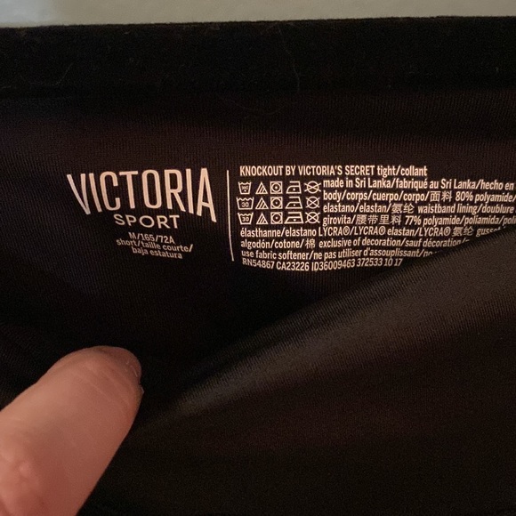 3 PC Victoria’s Secret Set Knockout Leggings + Player Sports Bra + Tank MEDIUM - Picture 7 of 13